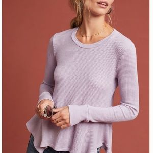 Kenwood Ruffled Lavender Pullover